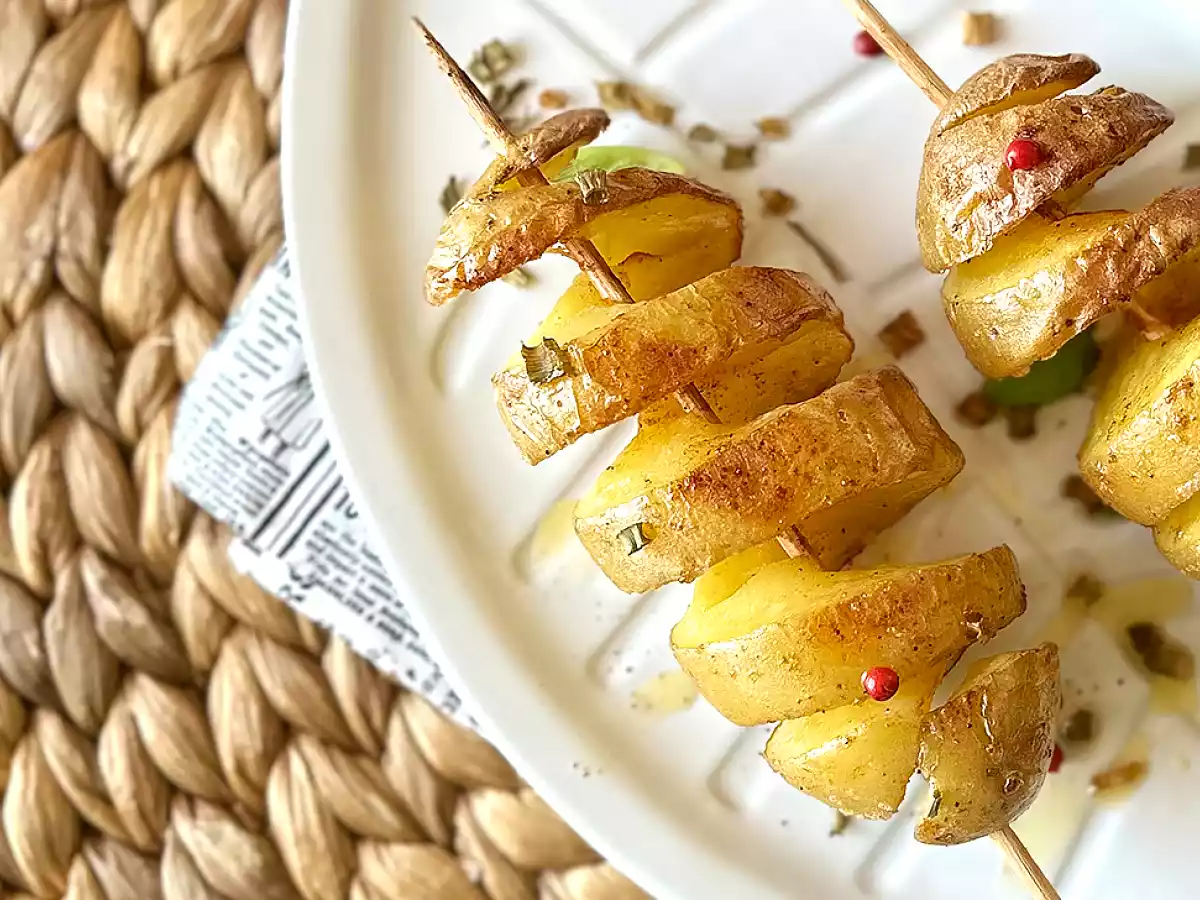 Pommes de terre spirales au four - photo 4