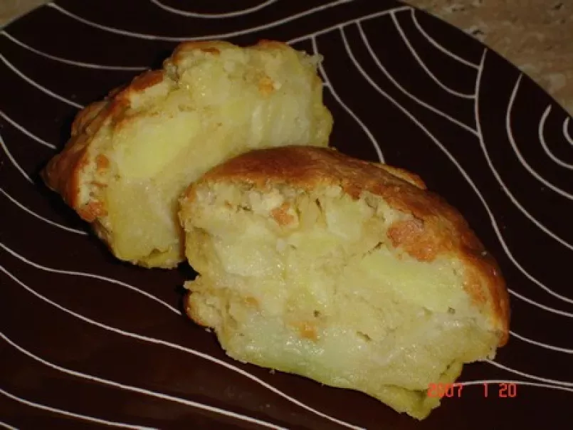 Pommes fourrées à la pâte au massepain, photo 2