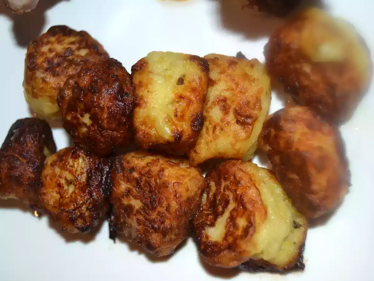 Pommes Noisettes (au basilic, origan et Parmesan)