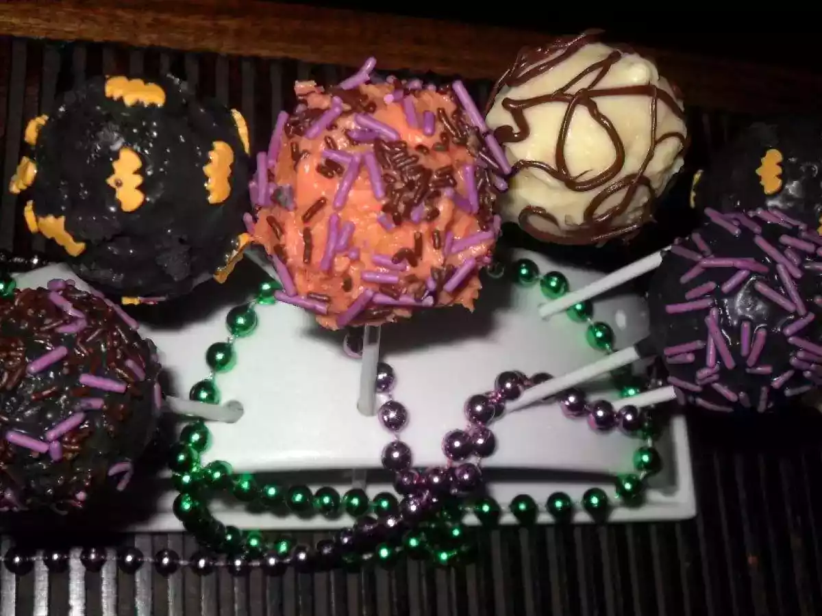 Pop cakes halloween