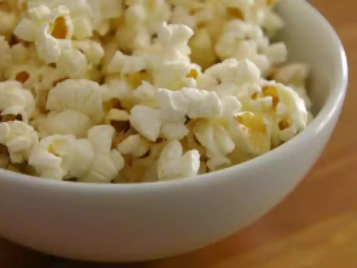Pop corn sans matière grasse au micro ondes