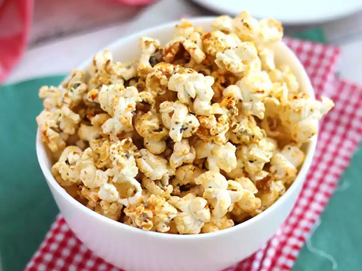 Pop corn saveur pizza