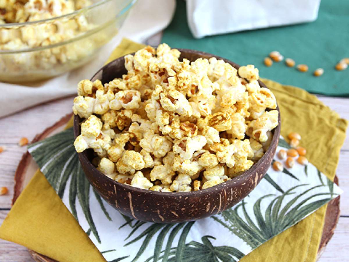 Pop corns au curry Recette Ptitchef