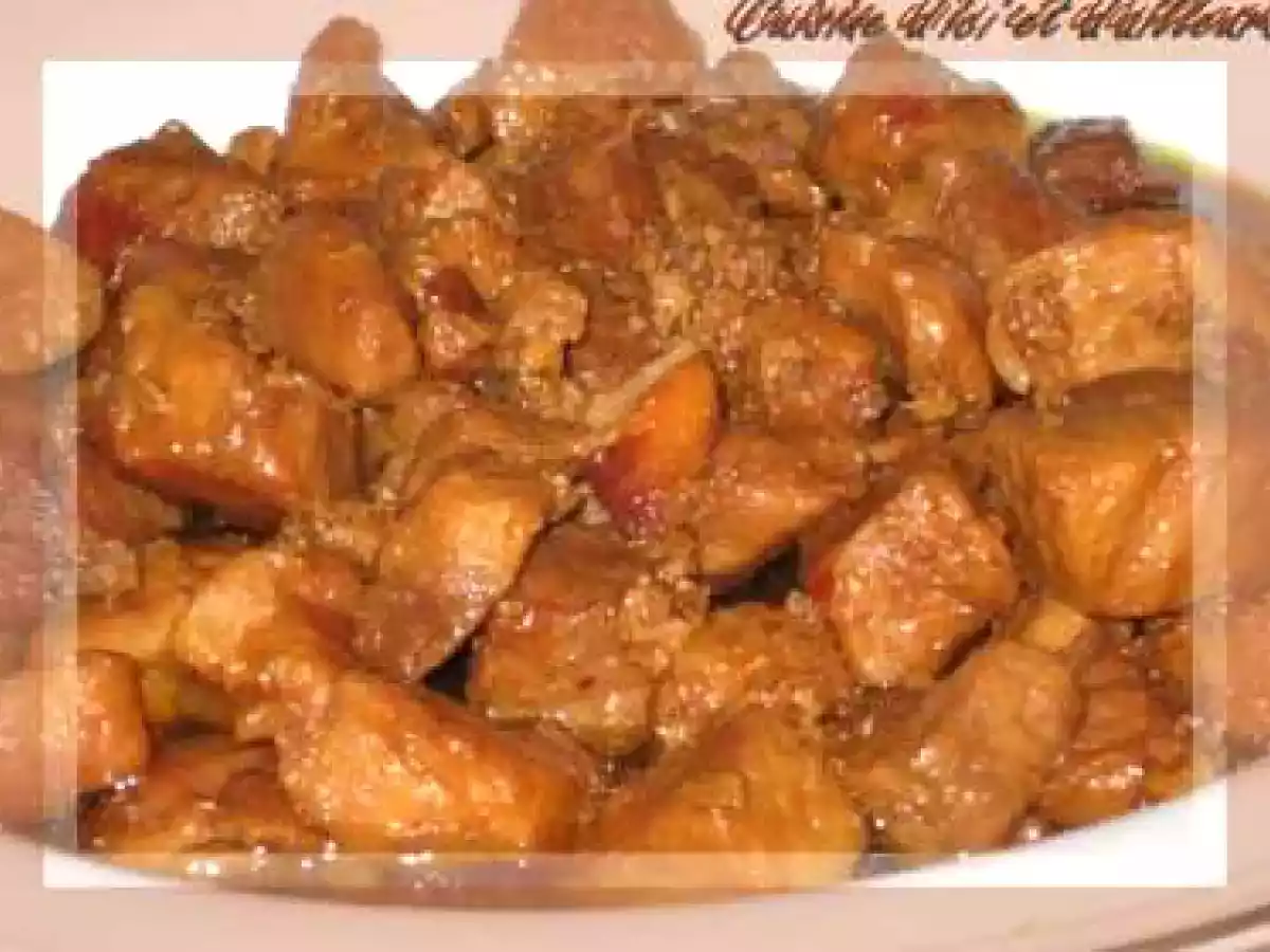 Porc au caramel aux 4 épices