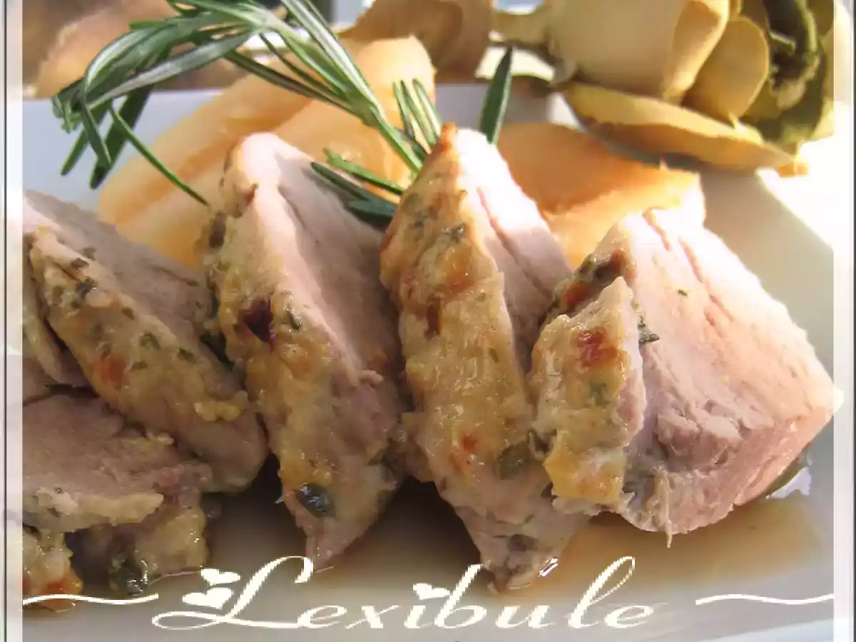 Porc aux poires et au romarin - photo 2