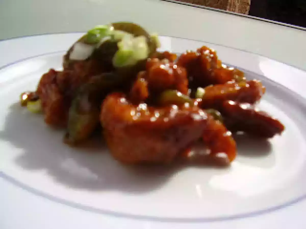 Porc frit à la sauce aigre douce