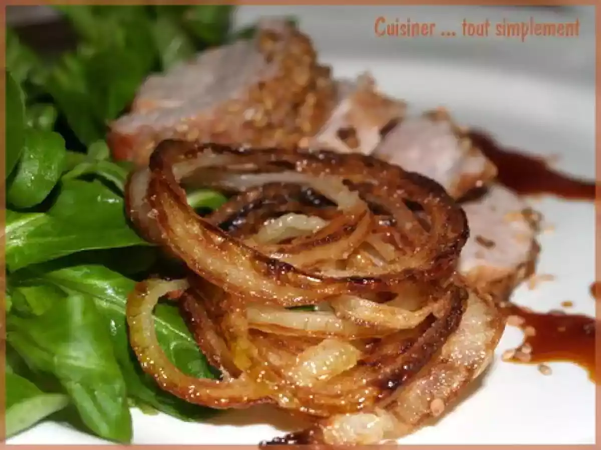 Porc Laqué au Soja et aux Sésames - photo 3