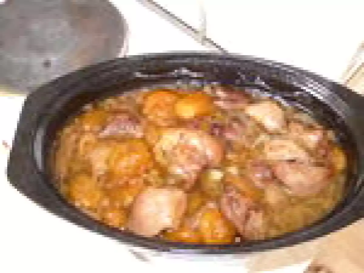 Porc (ou dinde) sucré/salé aux abricots - photo 2