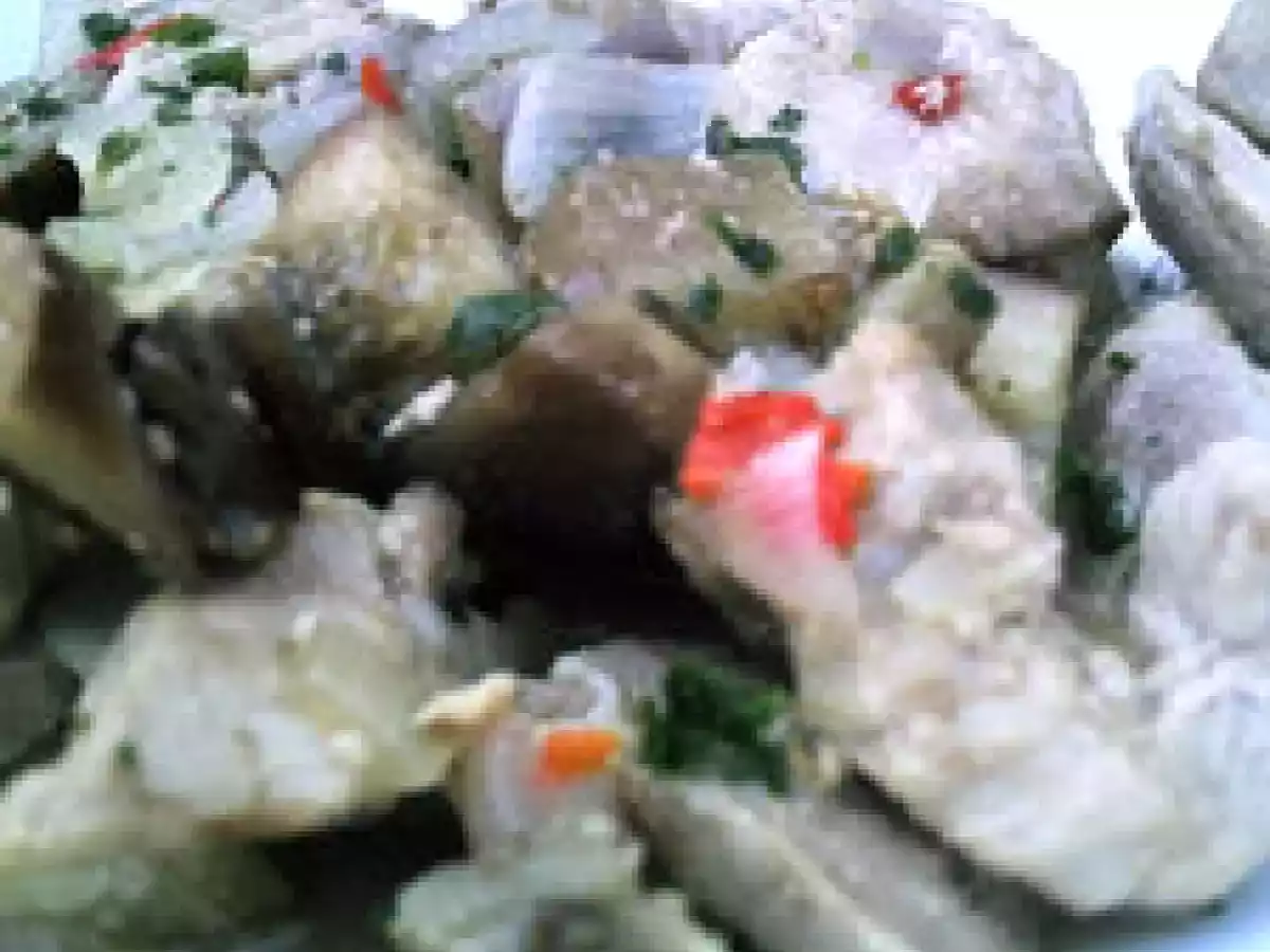 Porc thaï aux aubergines