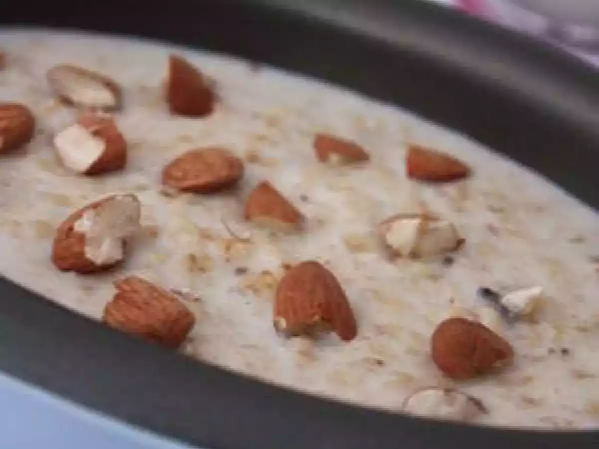 Porridge cremeux à la banane et aux amandes