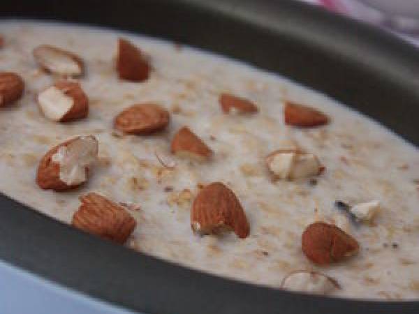 Porridge cremeux à la banane et aux amandes