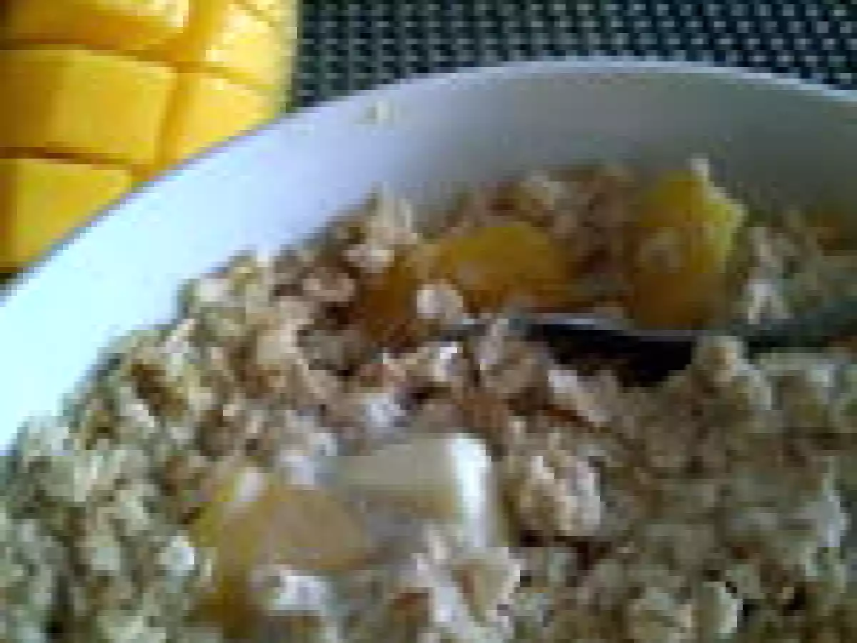Porridge exotique mangue coco