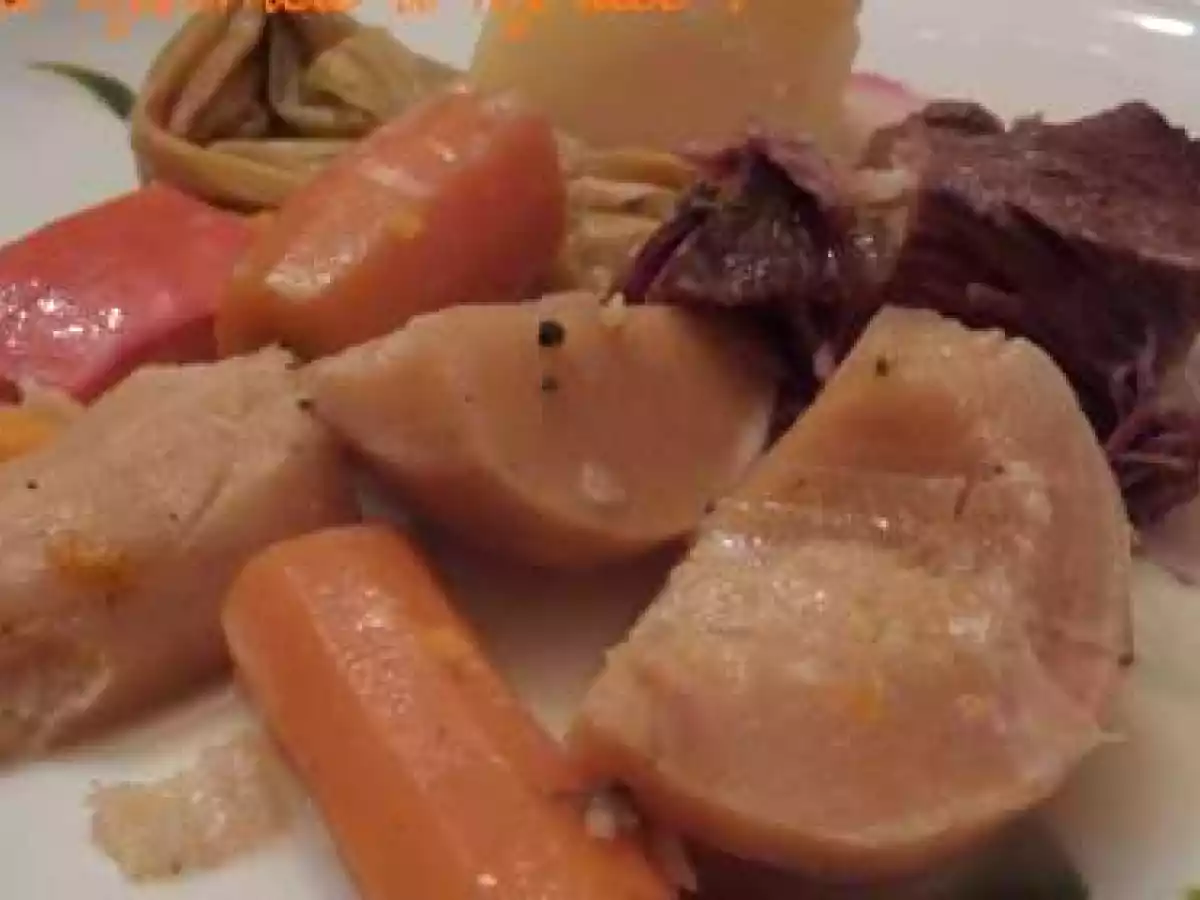 Pot_au-feu aux légumes oubliés, sauce parfumée à la truffe