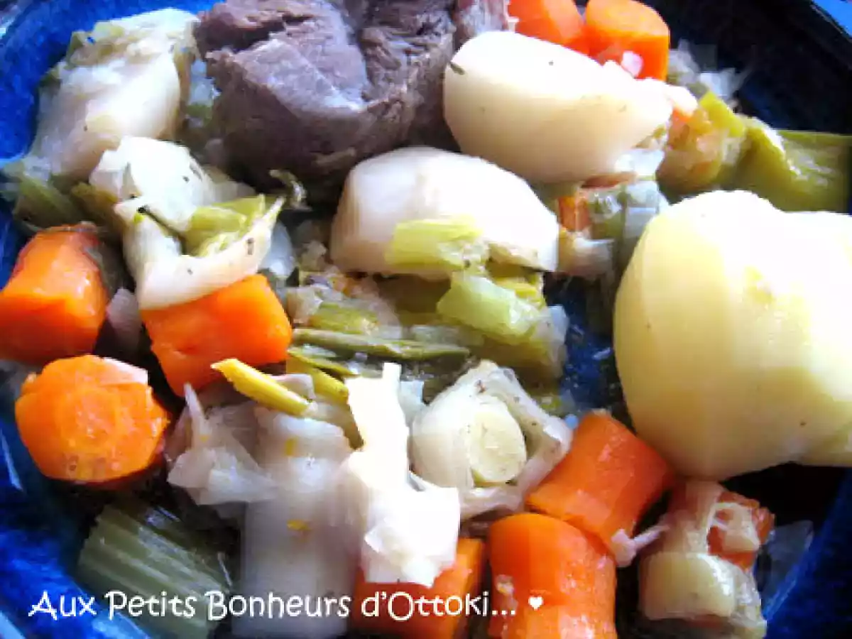 Pot au feu façon WW en cocotte minute
