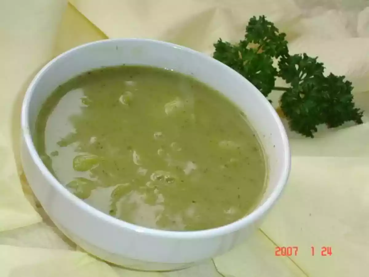 Potage au brocolis/poireaux - photo 2