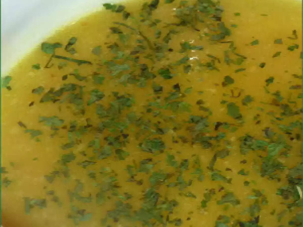 Potage au Panais & Ocas du Pérou.