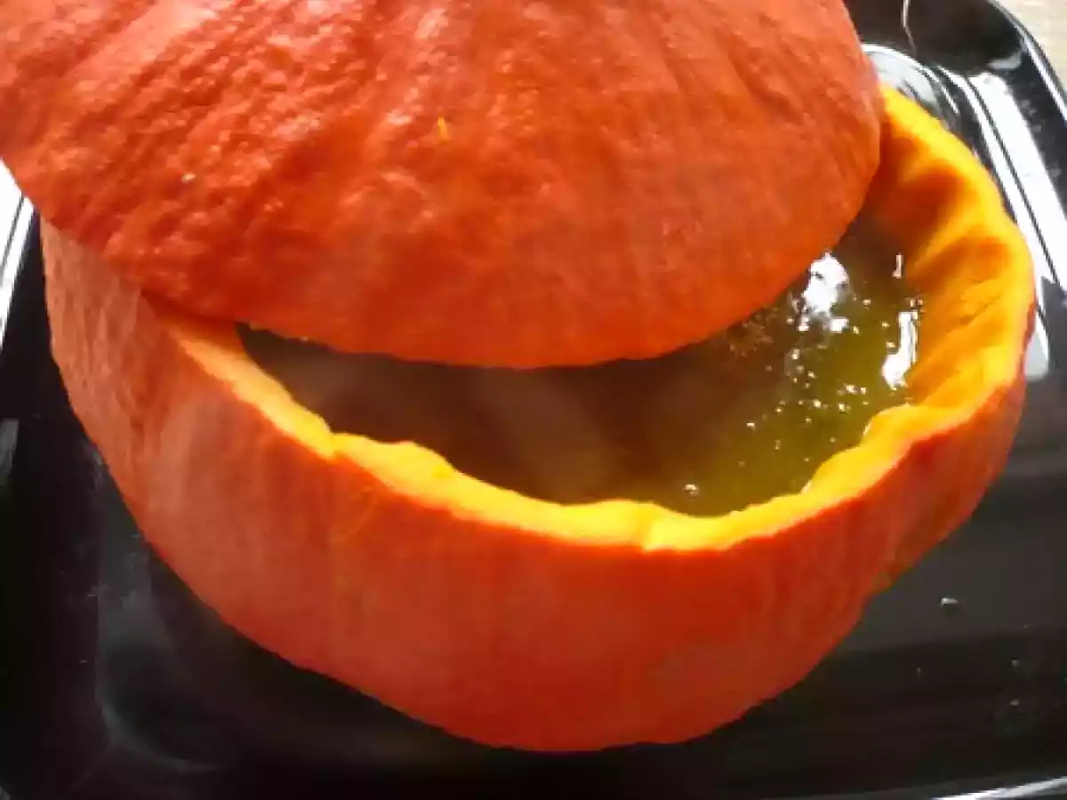 Potage au potimarron et cerfeuil et colis de zoé - photo 3