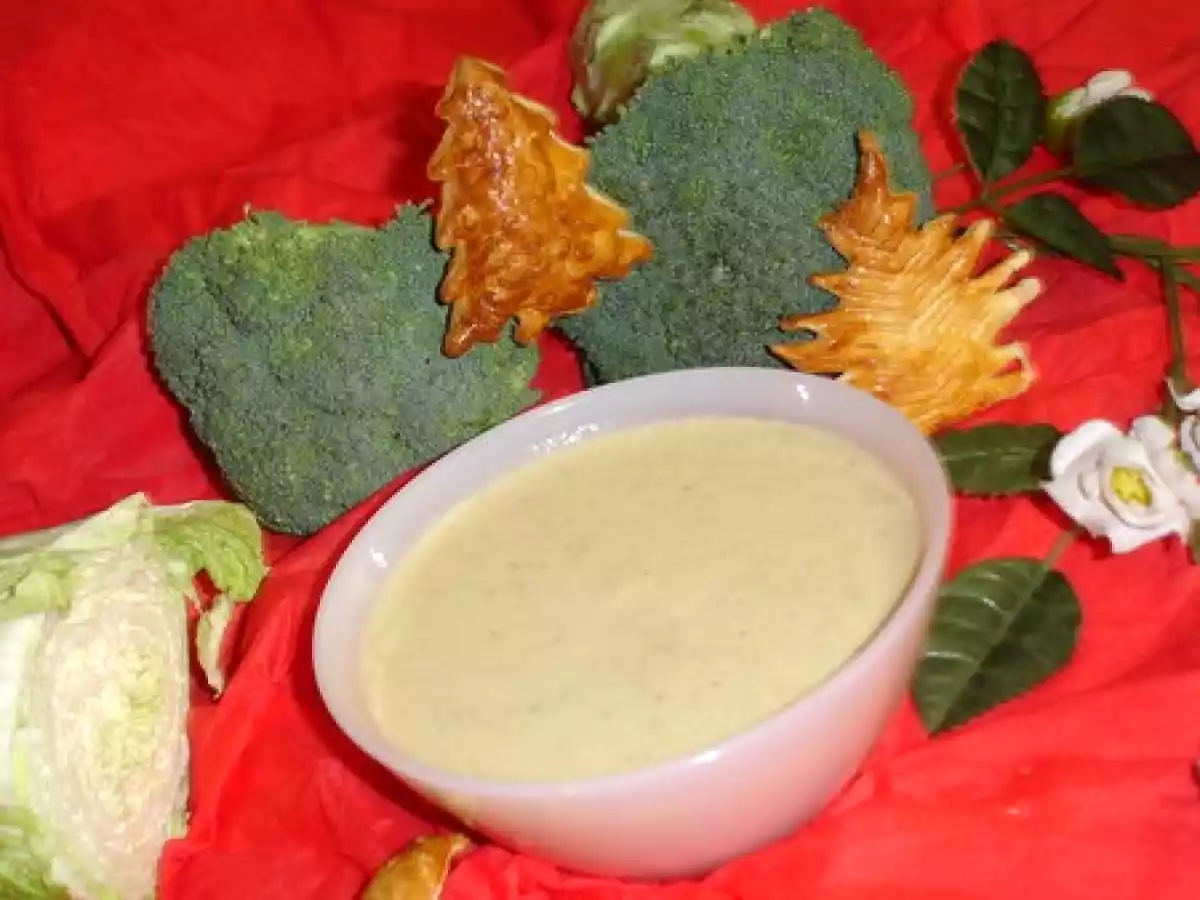 Potage aux brocolis et choux chinois - photo 2