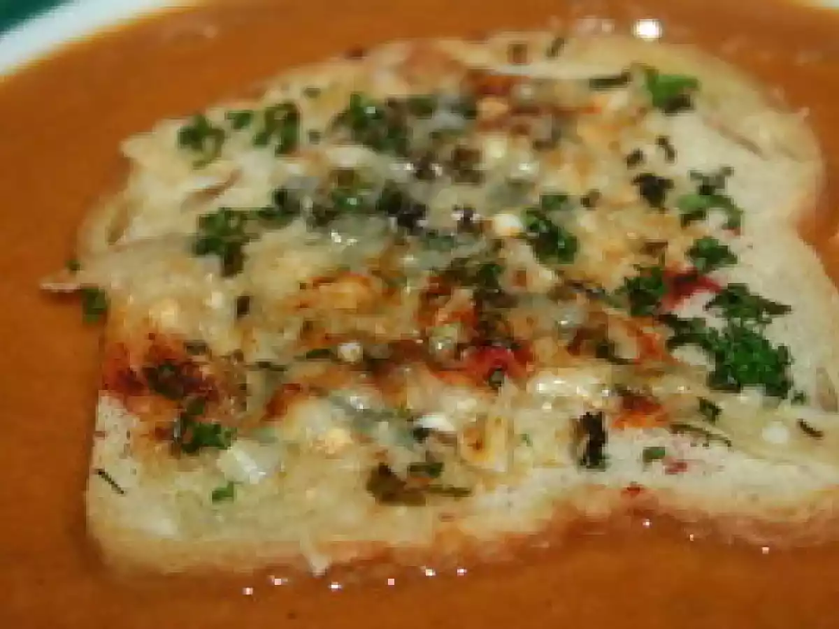 Potage aux filets de rouget