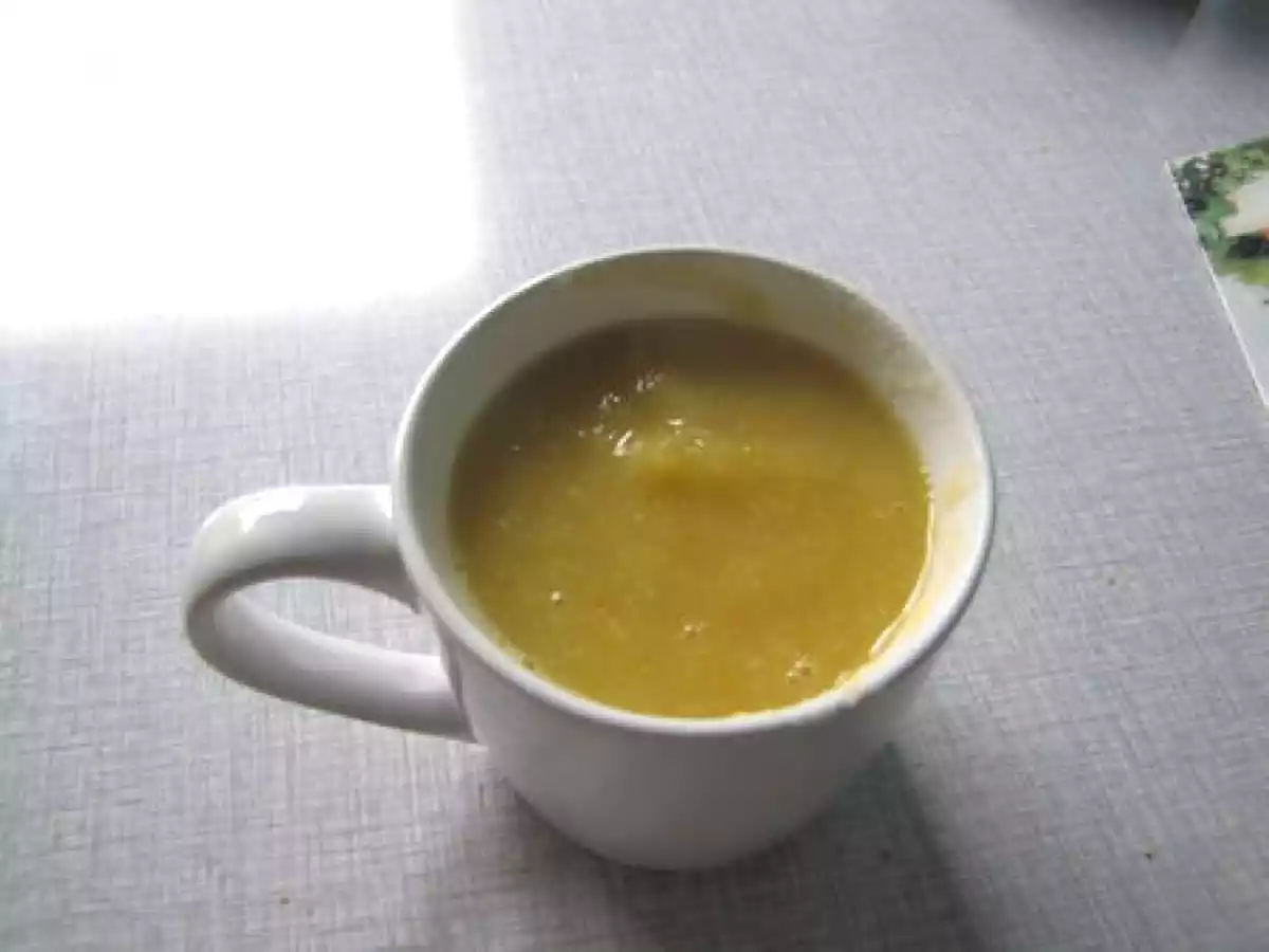 Potage bien épais qui ne manque pas de saveurs hivernales