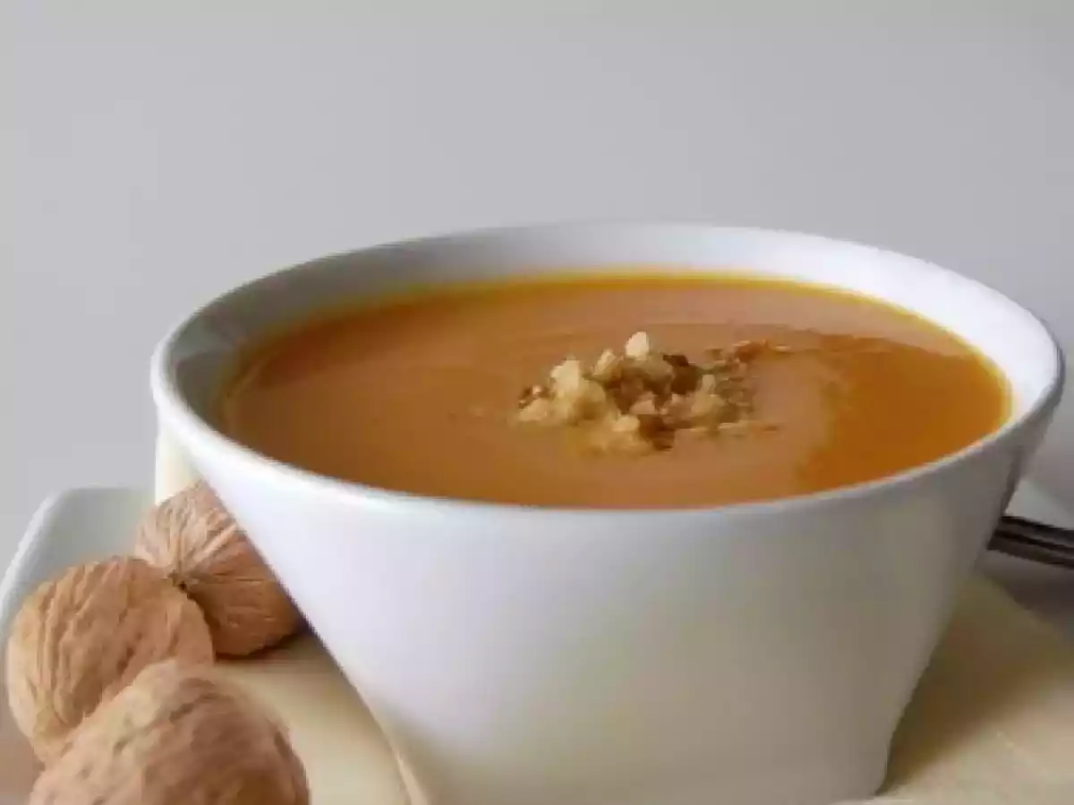 Potage de carottes et de rutabaga à l'érable