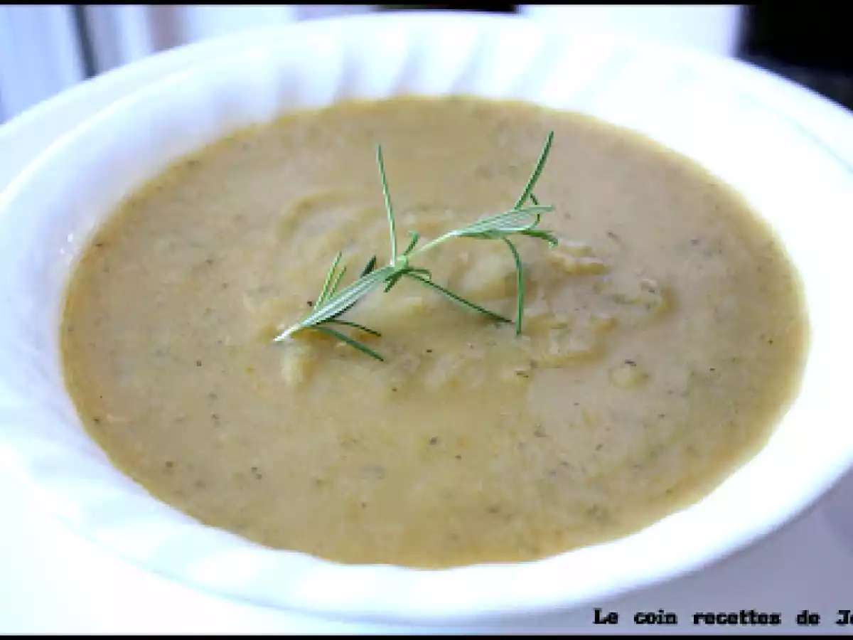 POTAGE DE COURGETTES ET CAROTTES