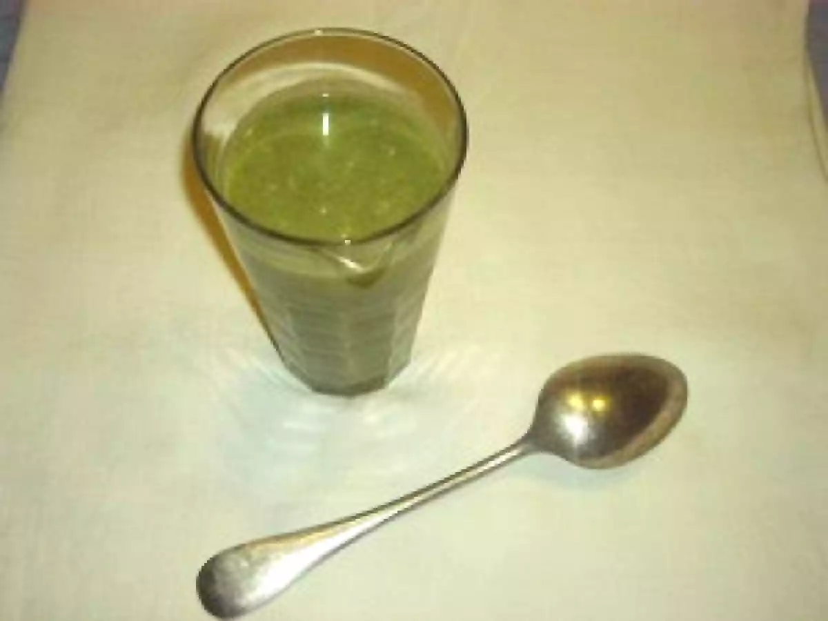 Potage de cresson au boursin