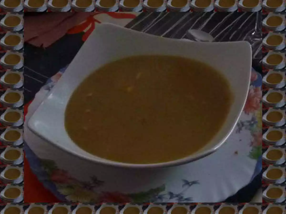Potage potiron saumon fumé