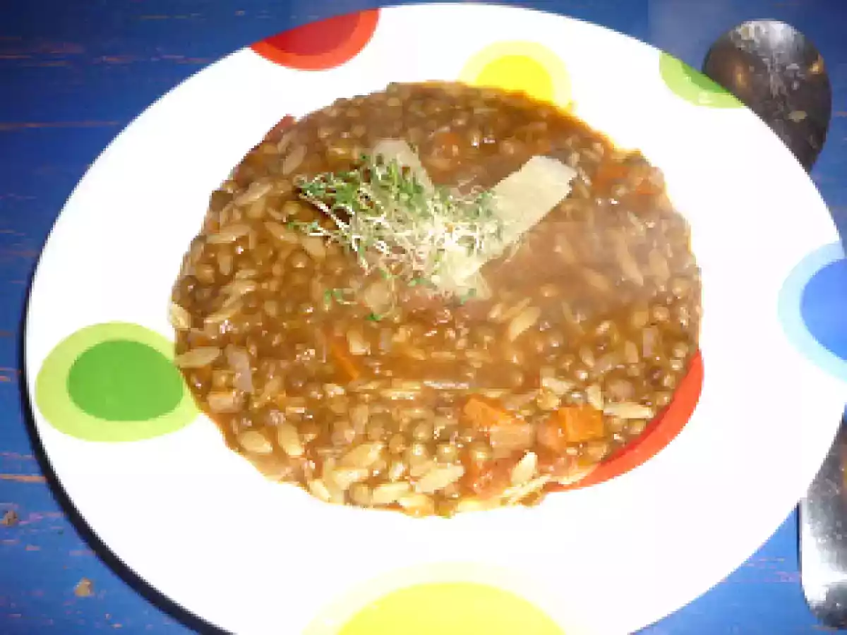 Potage réconfortant aux lentilles