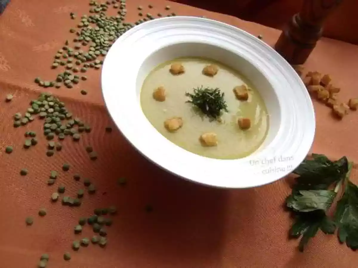 Potage Saint-Germain aux Croûtons - photo 2