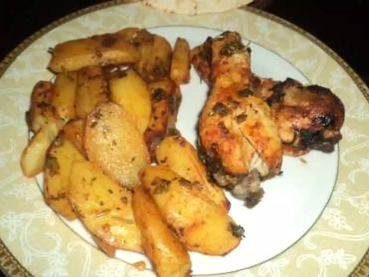 Potatoes et pilons selon chef Oussama de Dubai