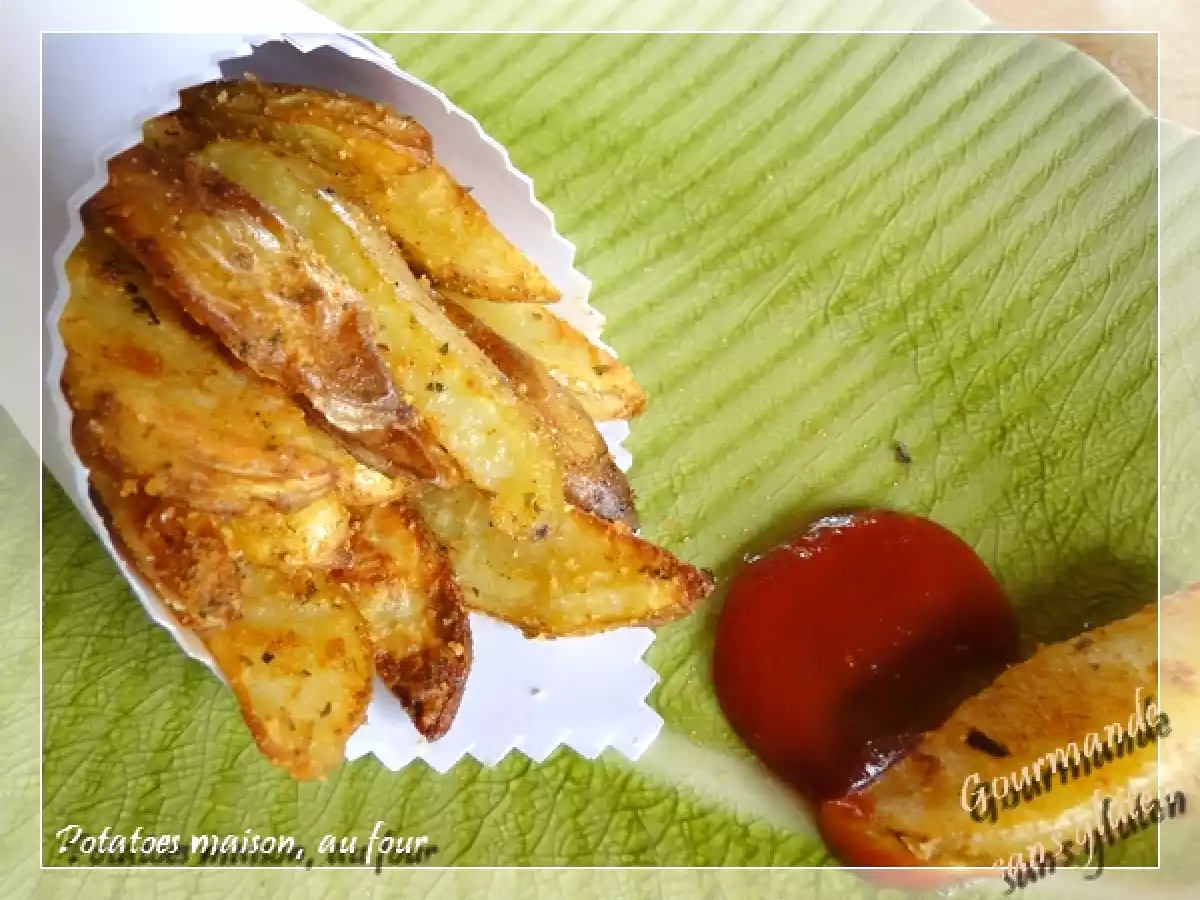 Potatoes maison au four sans gluten