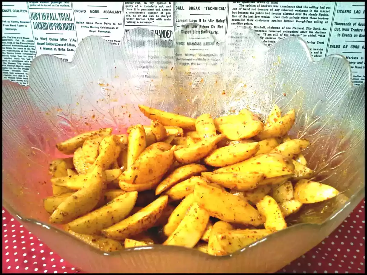 Potatoes Princesse Amandine au four {version épicée}