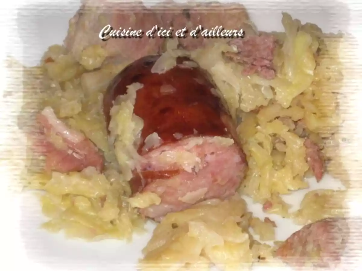Potée de chou façon choucroute - photo 2