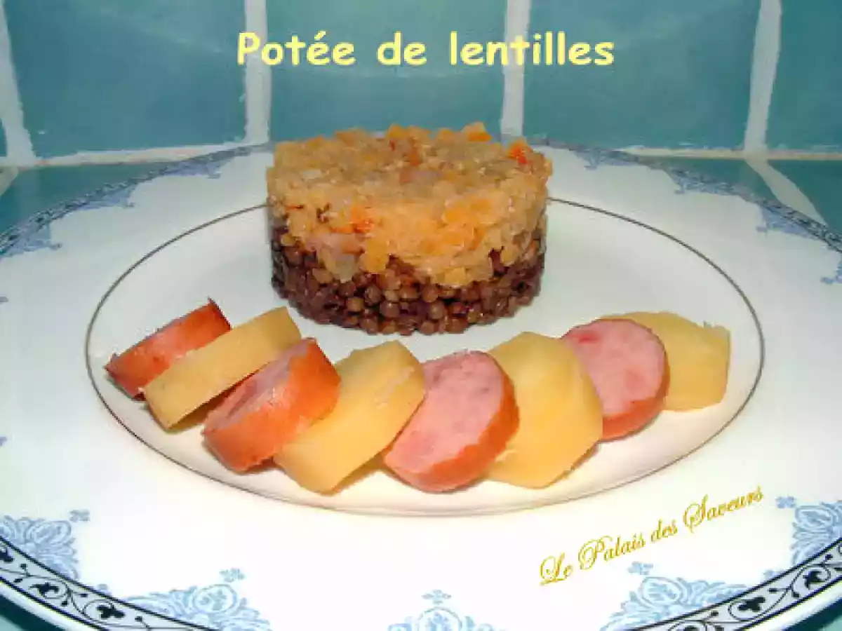 Potée de lentilles