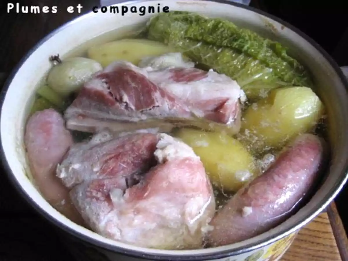 Potée, pot au feu et autre poule au pot