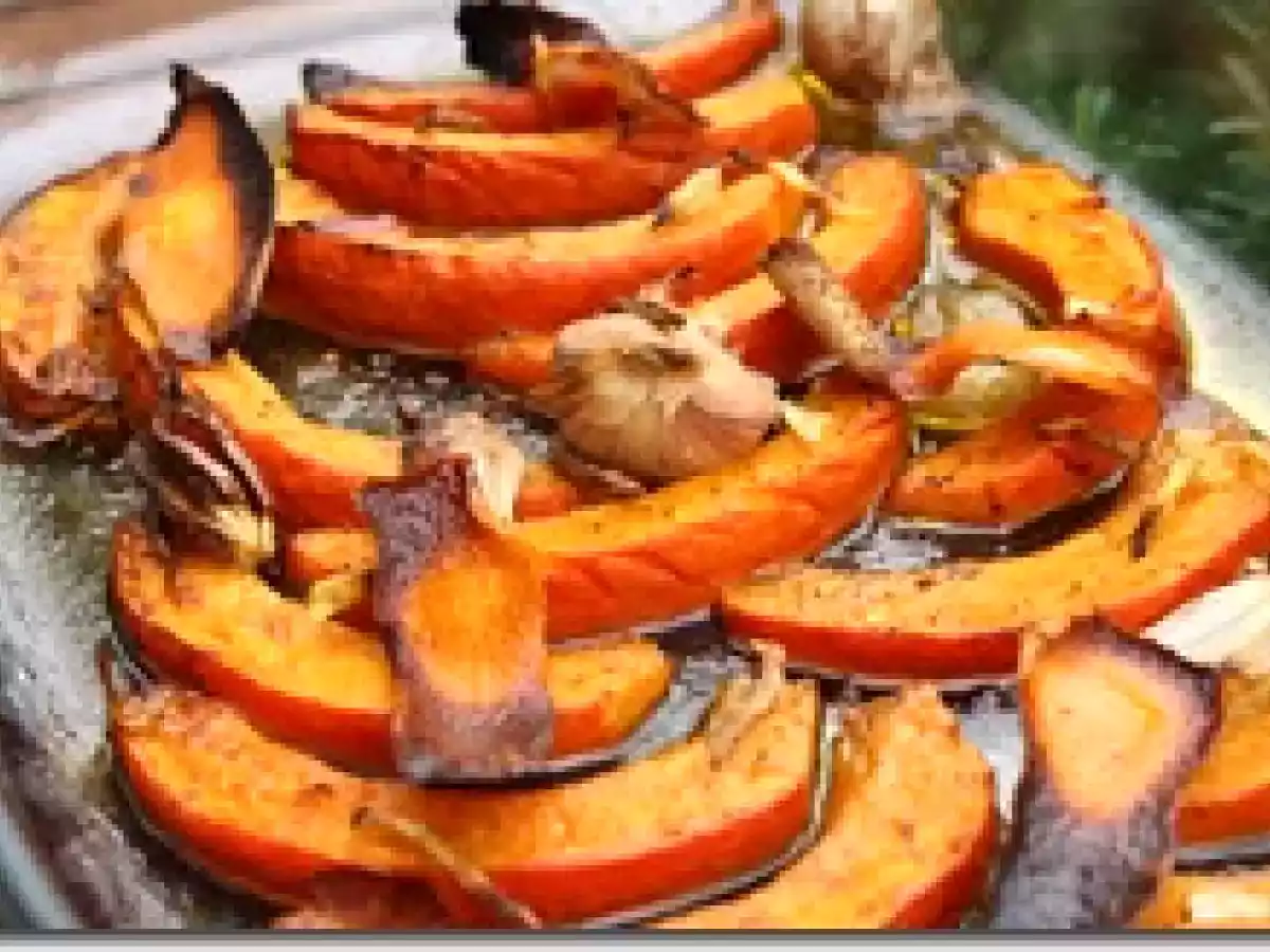 Potimarron Rôti à l'Orange et au Gingembre