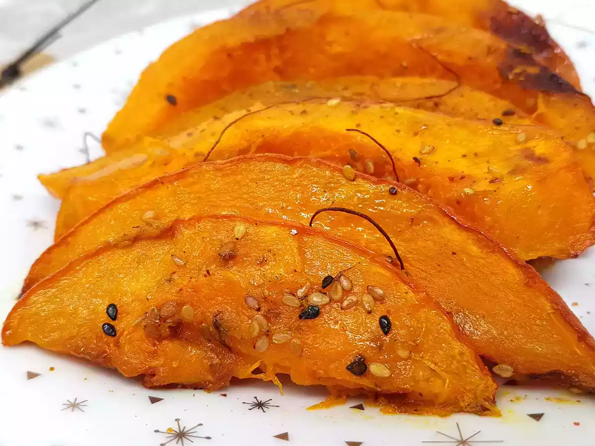 Potimarron rôti aux épices et sirop d'érable - photo 3