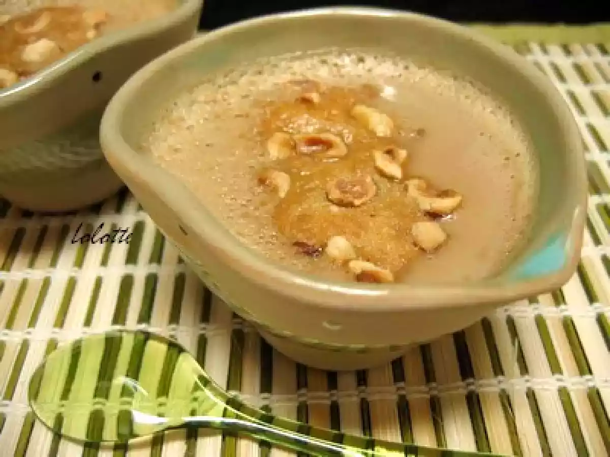Pots gourmands au café comme Mamie Nova sous biscuit noisette - photo 2