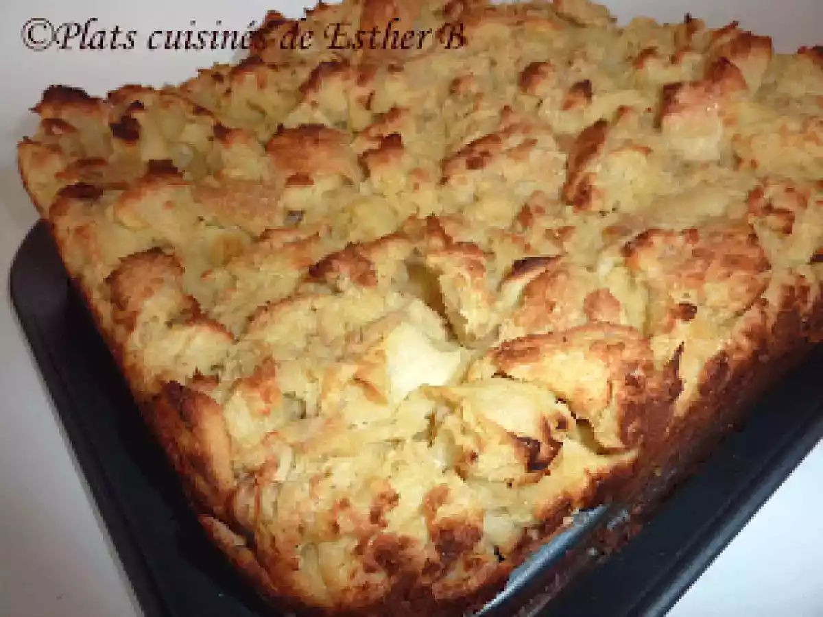 Pouding au pain crémeux au PHILADELPHIA et à l'érable