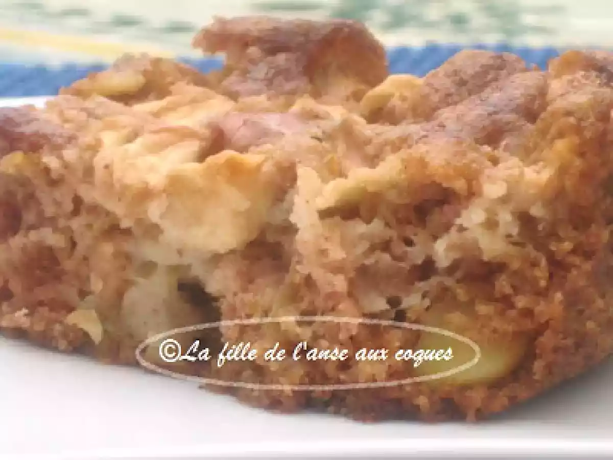 POUDING AUX POMMES À L'ANCIENNE. - photo 2