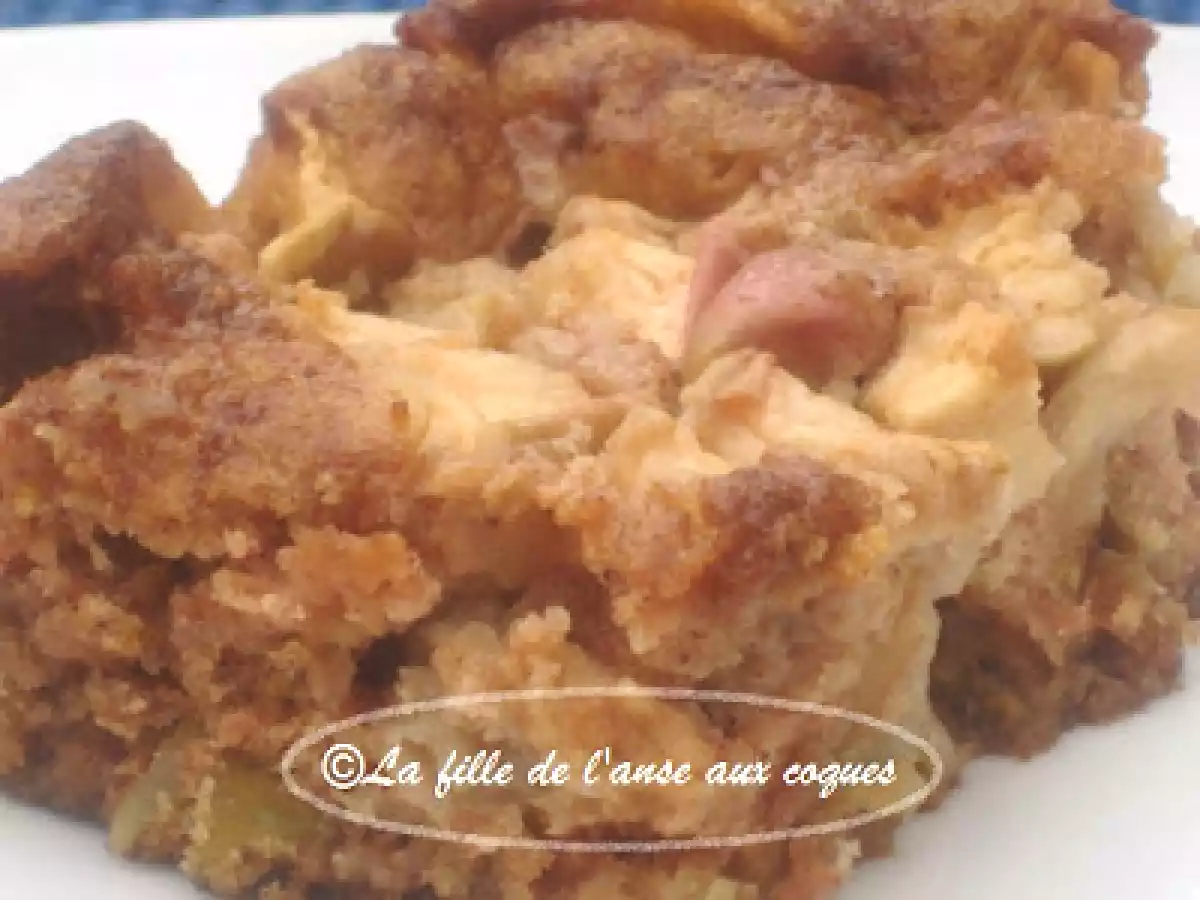 POUDING AUX POMMES À L'ANCIENNE. - photo 3