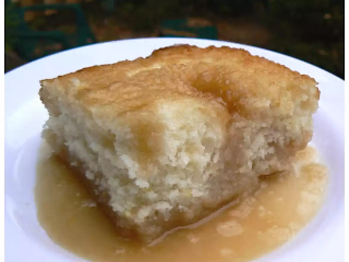 Pouding chômeur au citron