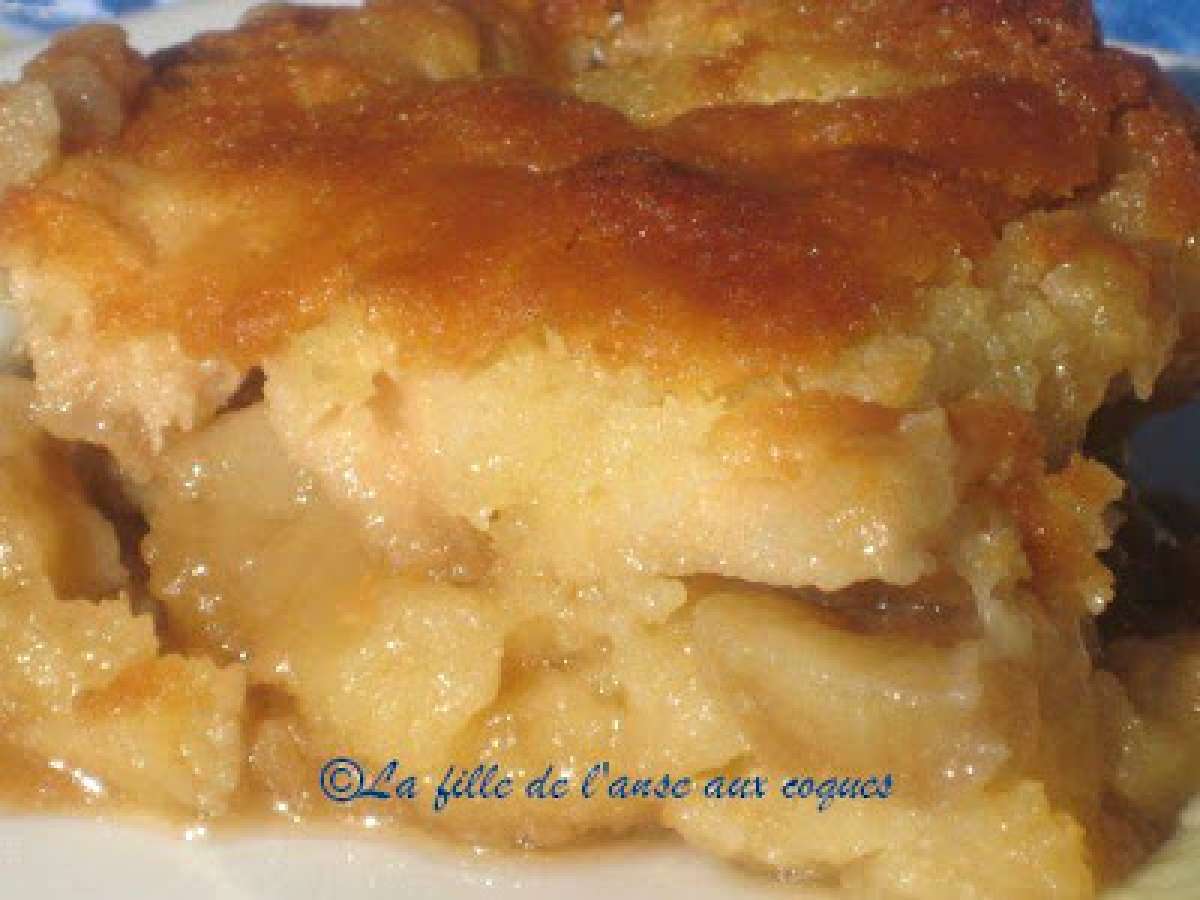Pouding chômeur aux pommes et à l?érable Recette Ptitchef