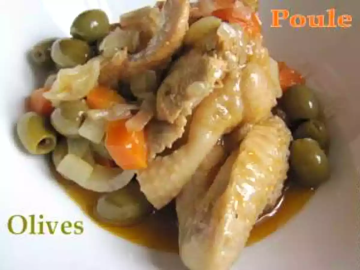POULE AUX OLIVES