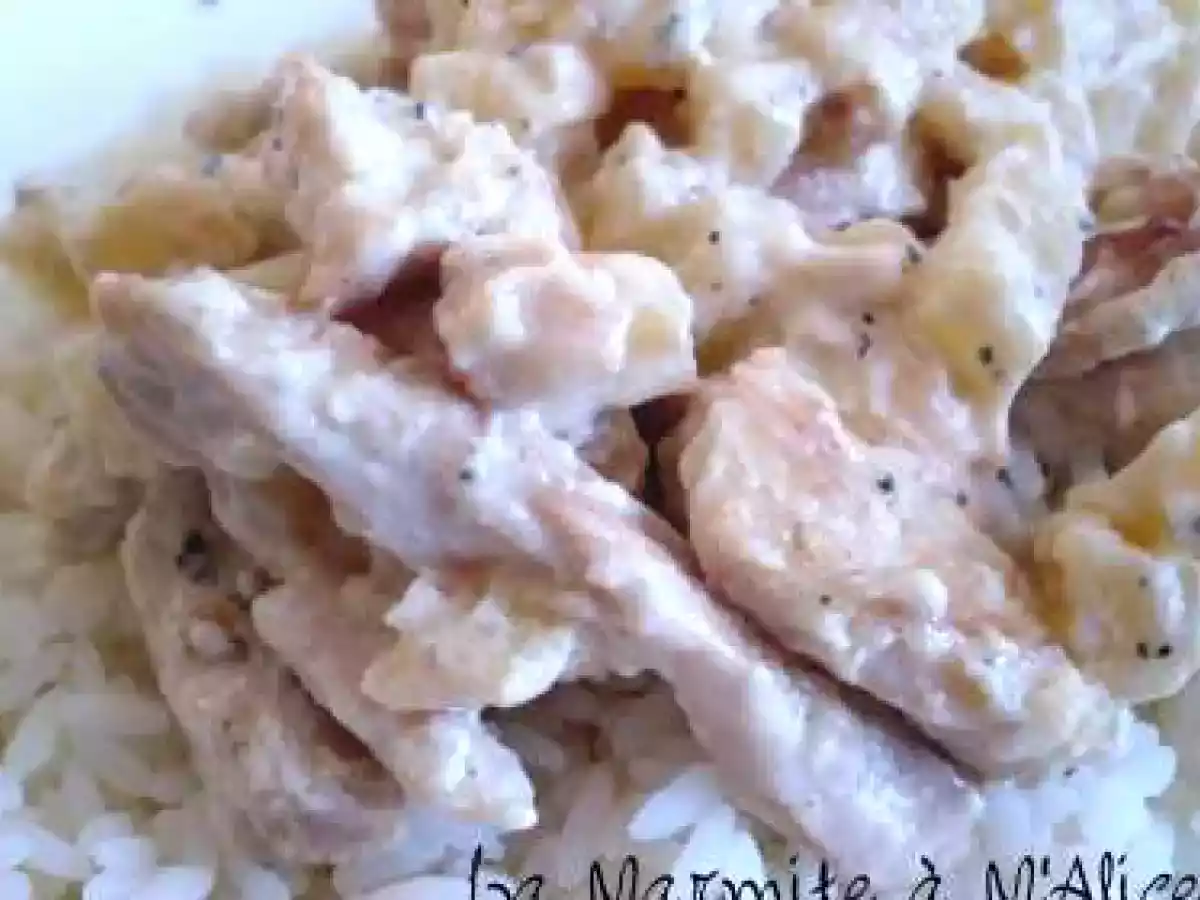 Poulet à l'ananas et au poivre