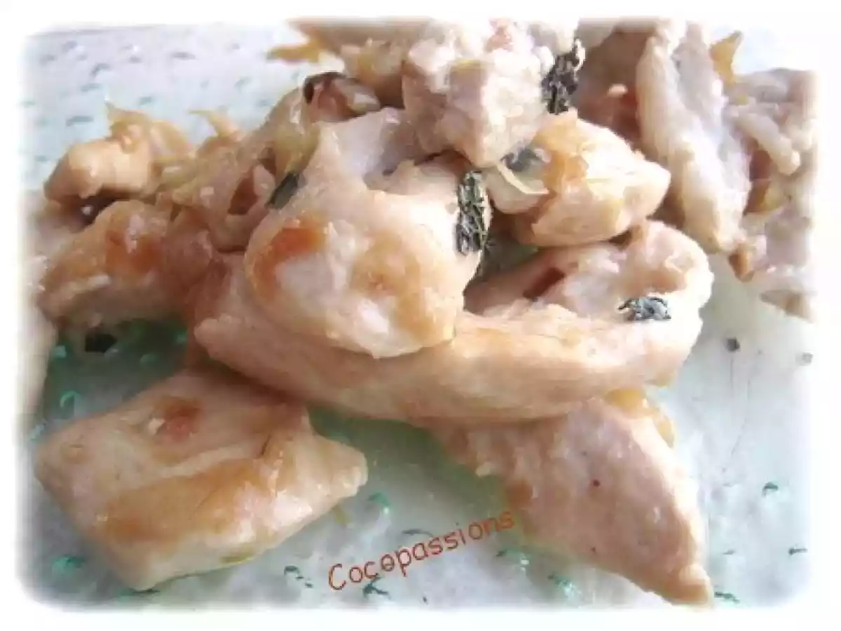 Poulet à la citronnelle et au gingembre