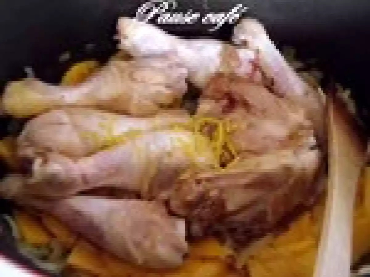 Poulet à la sauce mangue d'Elvira - photo 3