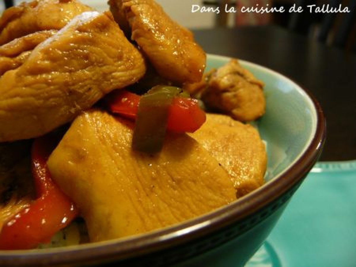 Poulet au caramel - Recette Ptitchef