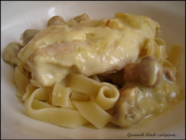 Poulet Au Four à La Crème De Moutarde